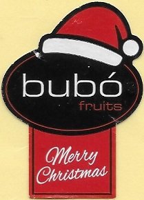 Bubo fruits merry christmas