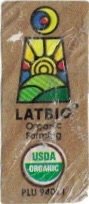 Latbio organic farming usda organic plu 94011