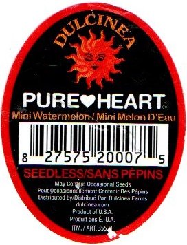 dulcinea pure heart mini watermelon 8275752000075 product of usa