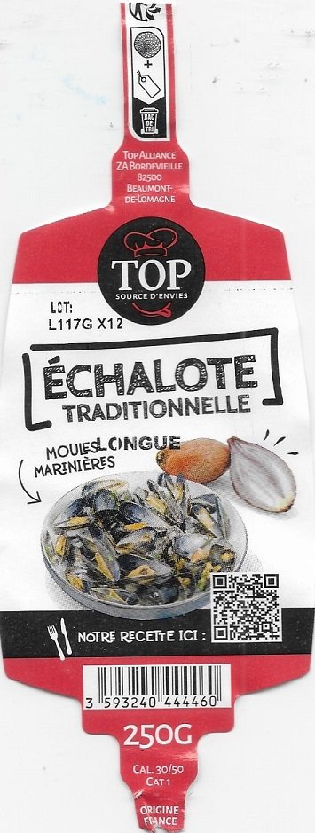 Top source d envies echalote traditionnelle 3593240444460 250g origine france