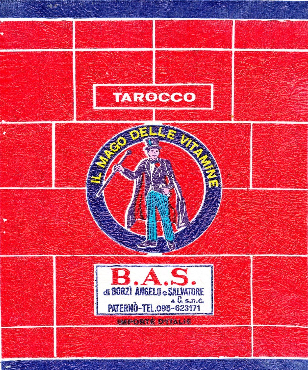 Tarocco Il mago delle vitamine b.a.s. di borzi angelo e salvatore paterno importe d italie