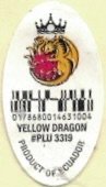 Yellow dragon 0178680014631004 #plu 3319 product of ecuador