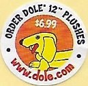 www.dole.com order dole 12 plushes $6.99
