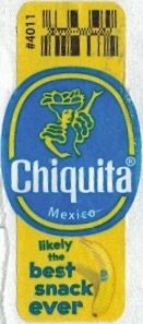Chiquita #4011 mexico likely the best snack ever