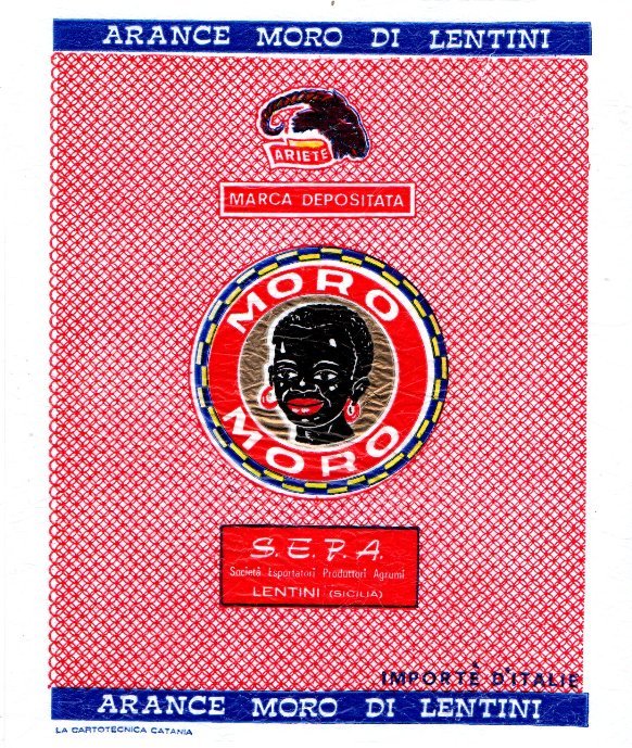 Moro ariete marca depositata s.e.p.a. arance moro di lentini sicilia importé d italie