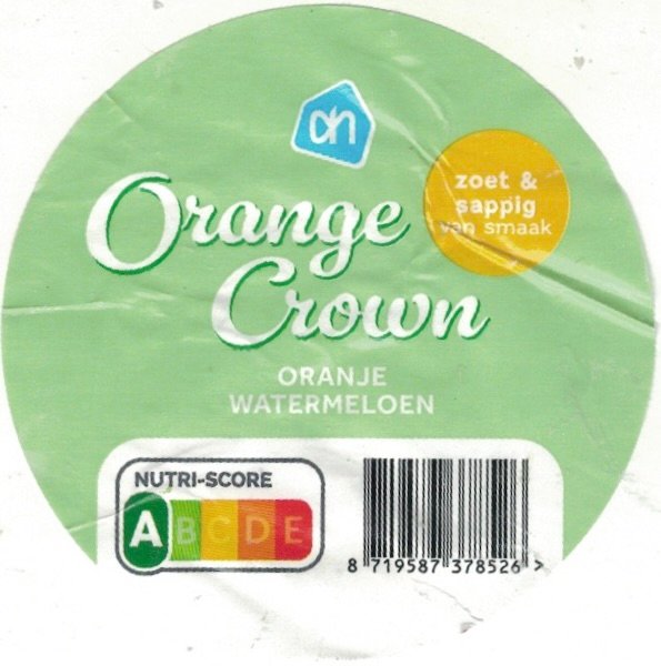 AH orange crown zoet & sappig van smaak oranje watermeloen 8719587378526