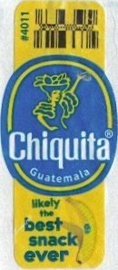 Chiquita 4011 guatemala likely the best snack ever