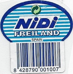 Nidi freiland spain 8428790001007