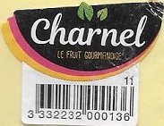 Charnel le fruit gourmand 11 3332232000136