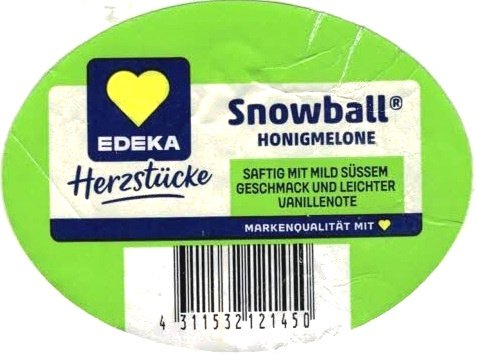 edeka herstucke snowball  saftig mit mild sussem geschmack und leichter vanillenote  4311532121450
