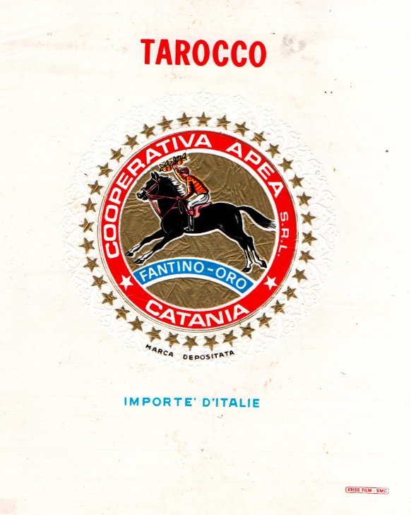 Tarocco fantino oro cooperativa apea catania importe d italie