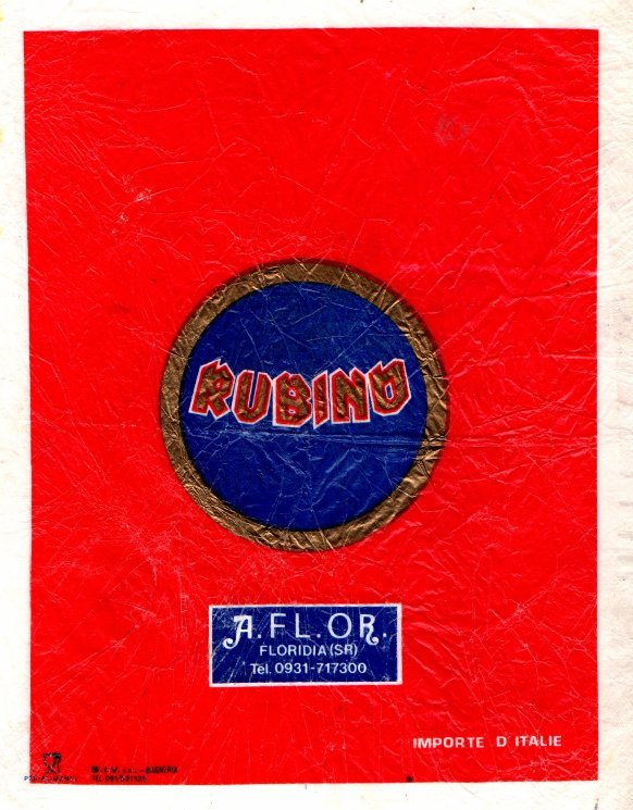 Rubino a.fl.or. floridia importe d italie