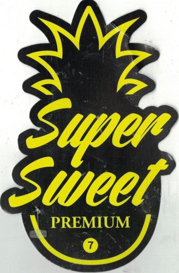 Super sweet premium 7 gtropicales del valle ananas comosus costa rica 7441029615548