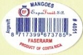 Expo fruit s.a. mangoes angereift 8717399673785 faserfarm #4051 product of costa rica