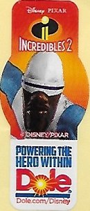 Dole Disney pixar incredibles 2 powering the hero within dole dole.com/disney