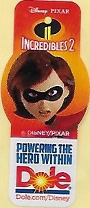Dole Disney pixar incredibles 2 powering the hero within dole dole.com/disney