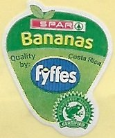 Fyffes spar bananas costa rica rainforest alliance certified
