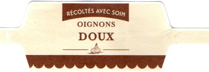 recoltes avec soins oignons doux