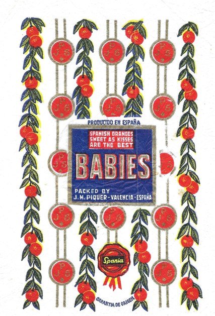 babies producido en espana spanish oranges sweet as kisses are the best packed by jm piquer valencia espana spania
