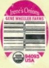 Irene s Onions gene wheeler farms usda organic 94093 usa