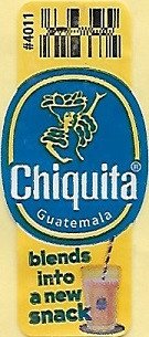 chiquita #4011 guatemala blends into a new snack