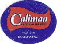 caliman papaya at its best plu-3111 brazilian fruit