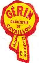 gerin charentais de cavaillon champion s.a monteux