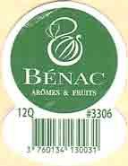 benac aromes & fruits 12Q #3306 3760134130031