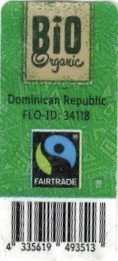Fairtrade bio organic dominican republic flo-id: 34114 4335619493513