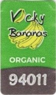 Vicky  bananas organic 94011