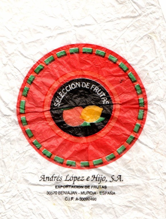 eleccion de frutas andres lopez e hijo beniajan murcia espana