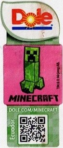 dole tm & © mojang ab. minecraft dole.com/minecraft ecuador