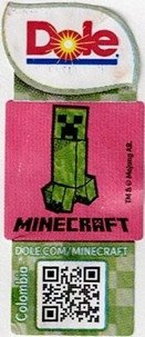 dole tm & © mojang ab. minecraft dole.com/minecraft colombia