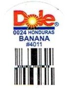 dole 0024 honduras banana #4011