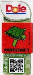 dole tm & © mojang ab. minecraft dole.com/minecraft colombia