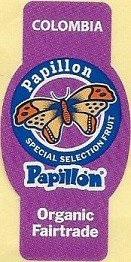 papillon special selection fruit colombia papillon organic fairtrade