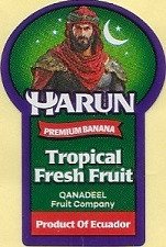harun premium banana tropical fresh fruit qanadeel fruit company product of ecuador