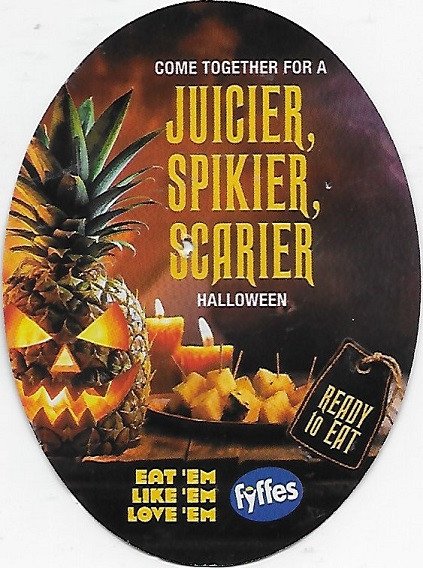 fyffes come together for a juicier, spikier, scarier halloween ready 10 eat eat 'em like 'em love 'em  8 product costa rica  5397005022041