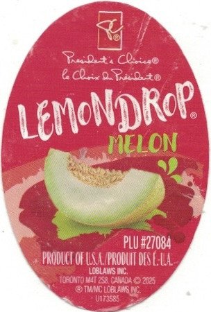 PC president's clivice le choix du president lemondrop melon plu #27084 product of us.a./produit des e.-u.a.