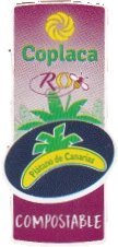 coplaca platano de canarias compostable