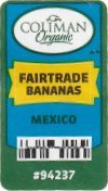 coliman organic fairtrade bananas mexico #94237