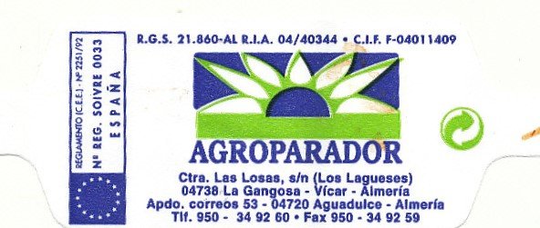 agroparador vicar almeria