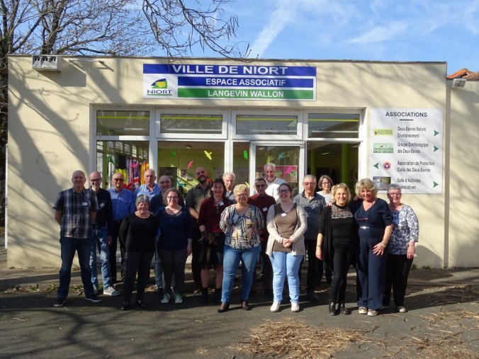 La traditionnelle photo de groupe